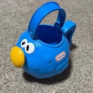 Little Tikes Blue Fish Watering Can Toddler Outdoor Bath Toy